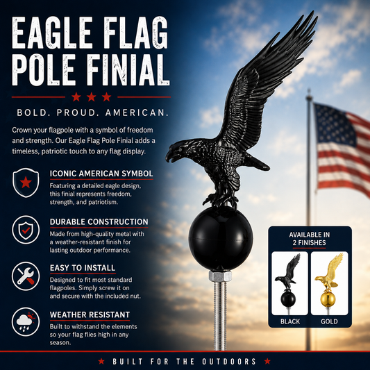 Eagle Flagpole Finial
