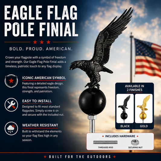 Eagle Flagpole Finial