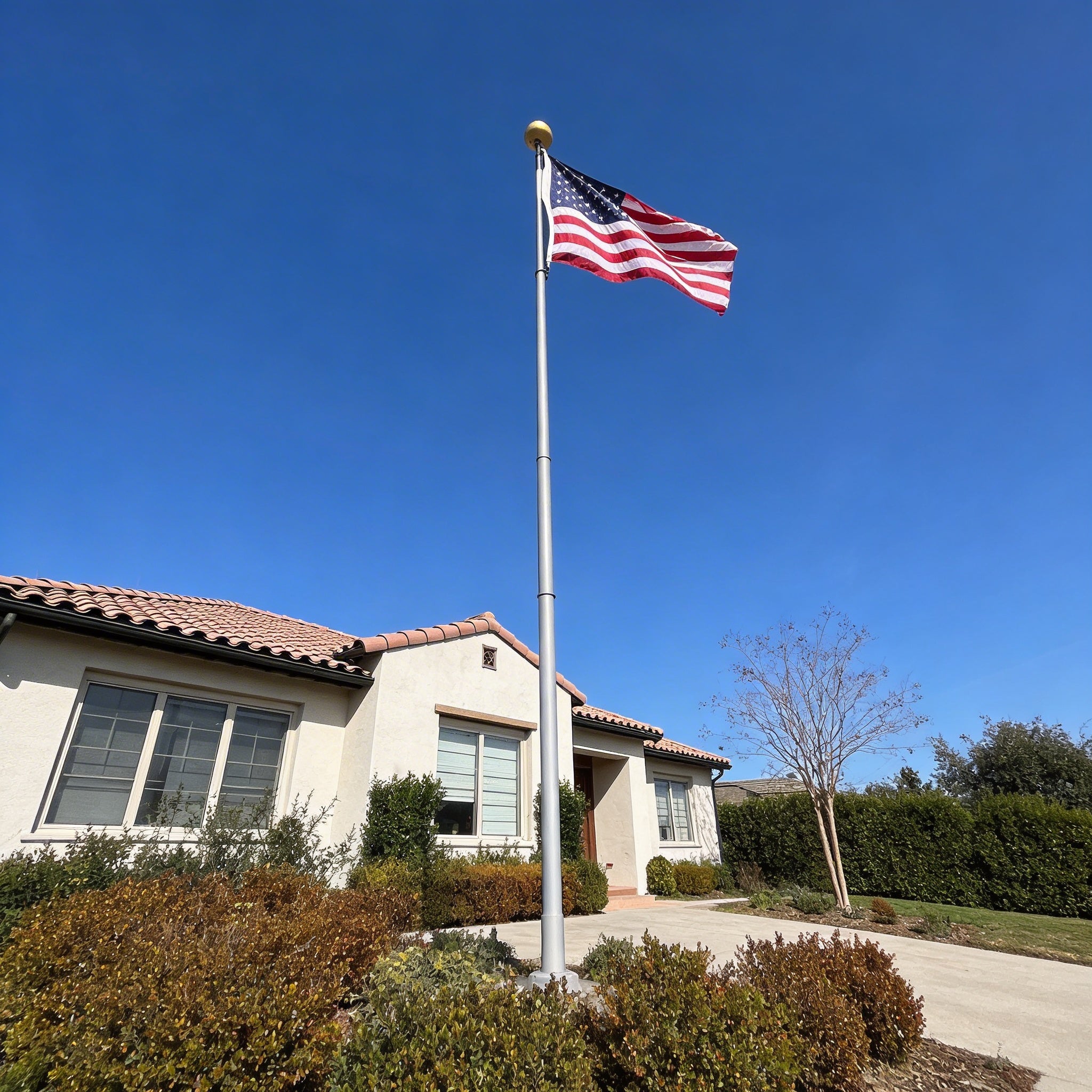 ThePatriotYard Telescoping Flagpole Kit