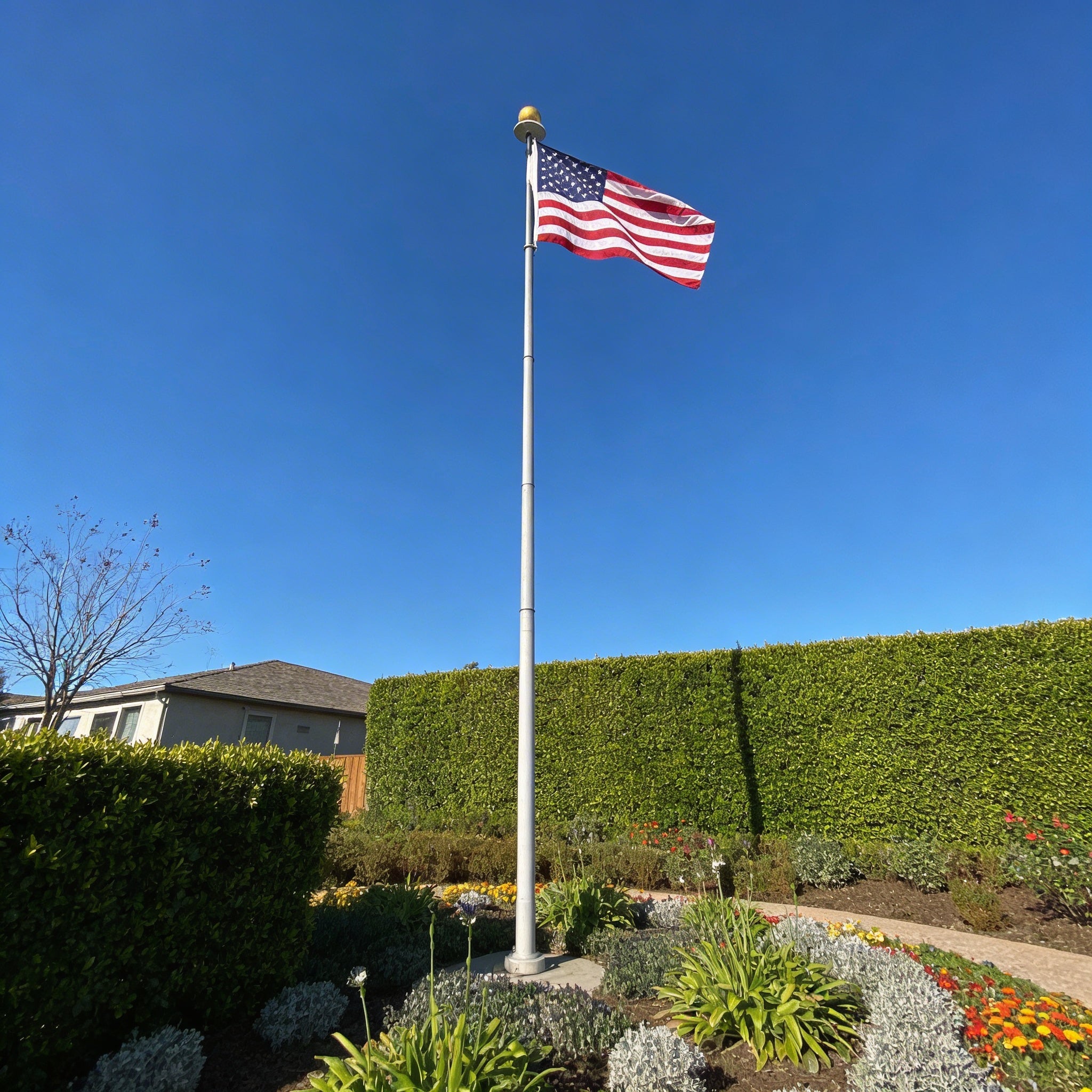 ThePatriotYard Telescoping Flagpole Kit